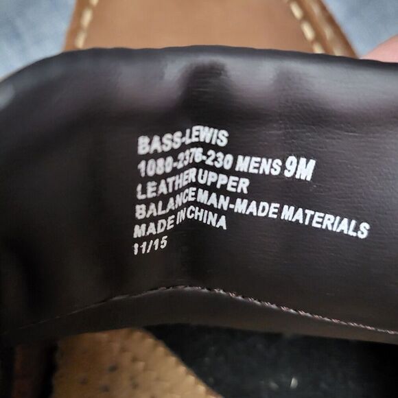 G.H. Bass Lewis Deck Shoe  Docksiders Two-Tone Brown Men's 9M - Picture 7 of 11